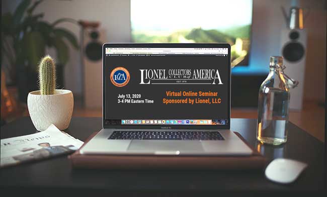 July 13, 2020  Lionel, LLC Sponsors Virtual Online Seminal for LCCA 